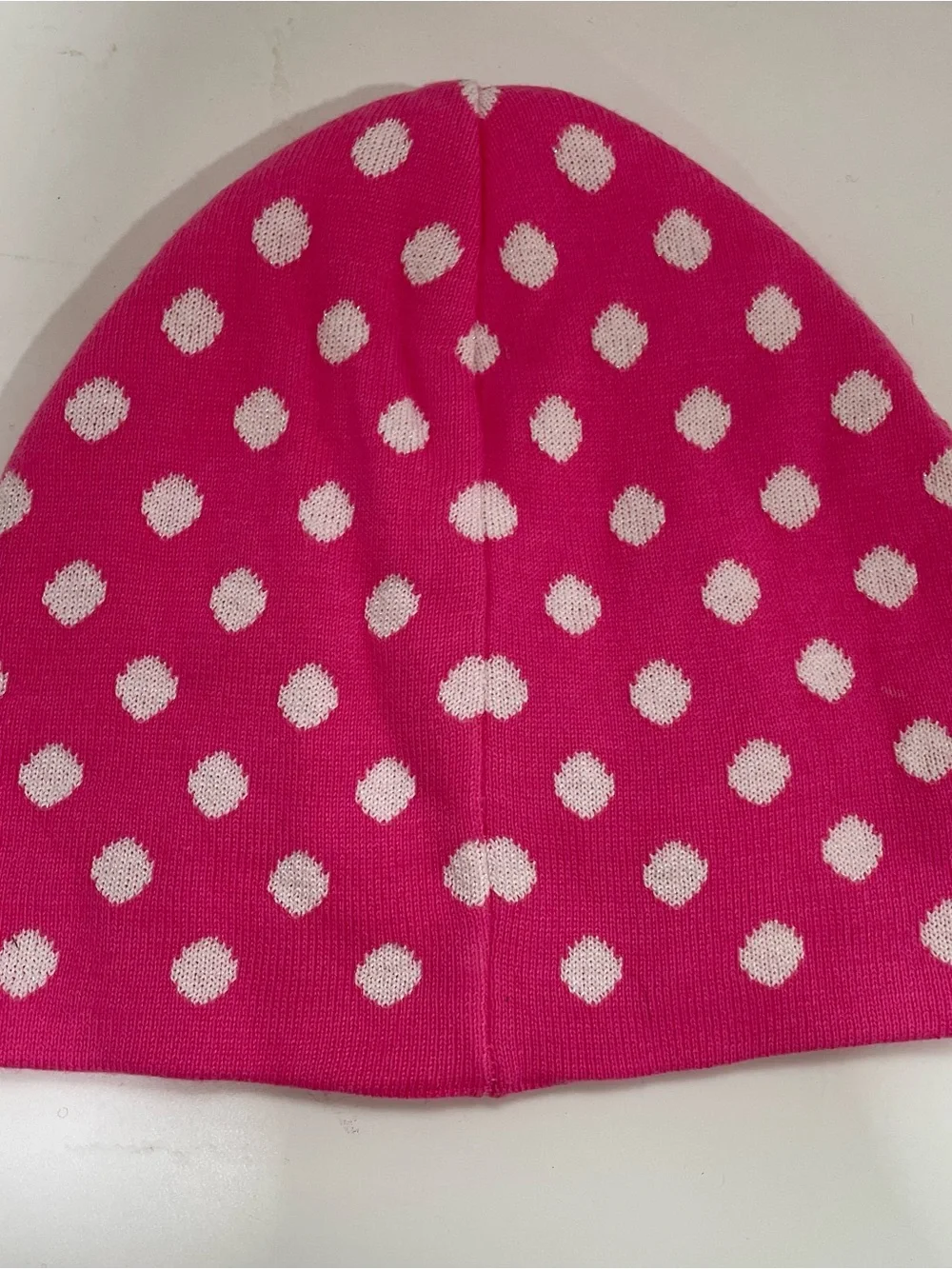 Hello Kitty Pink White Polka Dot Kids Hat